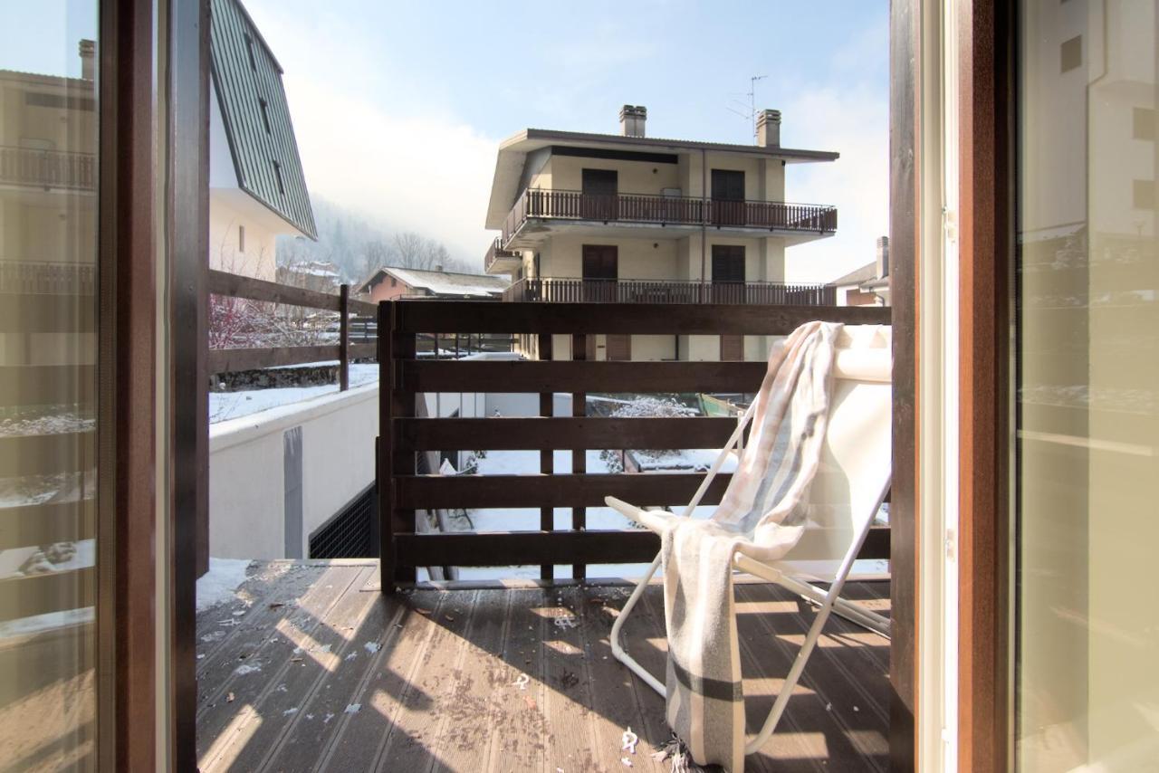 Casa Pino- Loft Con Giardino Magnolta Appartement Aprica Buitenkant foto