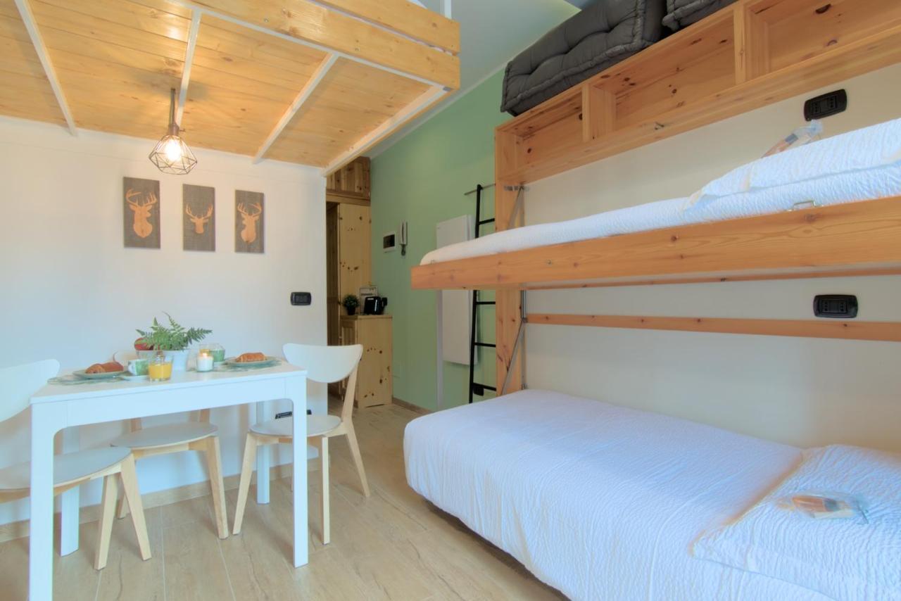 Casa Pino- Loft Con Giardino Magnolta Appartement Aprica Buitenkant foto